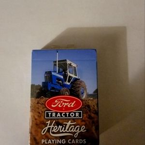 RARE FORD TRACTORS HEARTAGE PLAYING CARDS